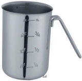 Odměrka nerezová, 1l